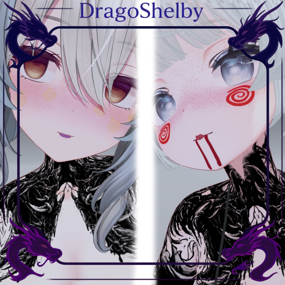 👻🎃Spooky MakeUp Pack / 不気味なメイクアップパック👻🎃