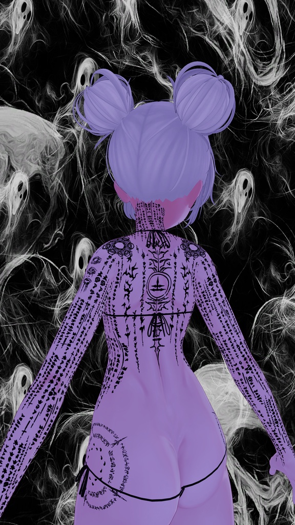 🔮🃏Arcane Witch Tattoo Pack/ アーケインウィッチタトゥーパック🔮🃏-TATTOO+MakeUp+Eyes Texture