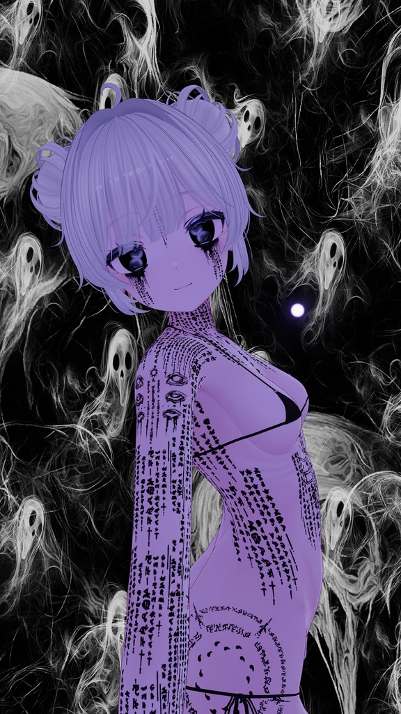 🔮🃏Arcane Witch Tattoo Pack/ アーケインウィッチタトゥーパック🔮🃏-TATTOO+MakeUp+Eyes Texture