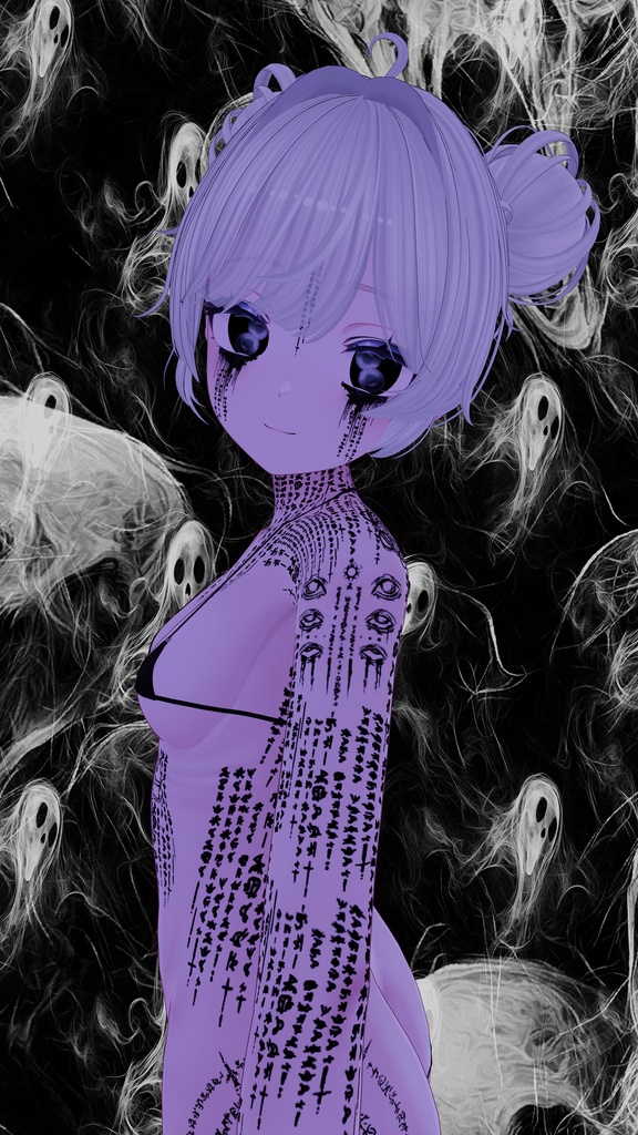 🔮🃏Arcane Witch Tattoo Pack/ アーケインウィッチタトゥーパック🔮🃏-TATTOO+MakeUp+Eyes Texture