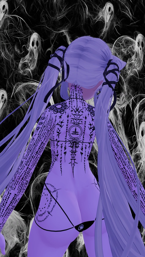 🔮🃏Arcane Witch Tattoo Pack/ アーケインウィッチタトゥーパック🔮🃏-TATTOO+MakeUp+Eyes Texture