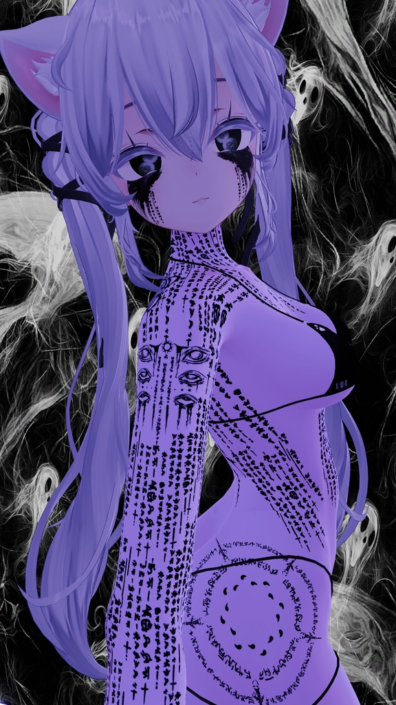 🔮🃏Arcane Witch Tattoo Pack/ アーケインウィッチタトゥーパック🔮🃏-TATTOO+MakeUp+Eyes Texture