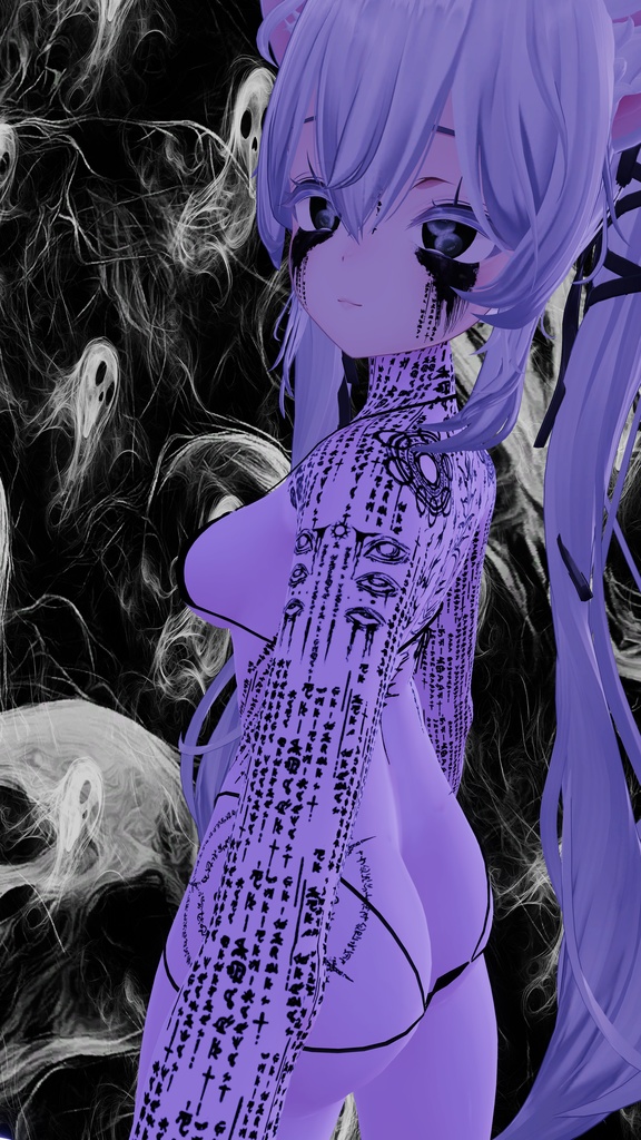 🔮🃏Arcane Witch Tattoo Pack/ アーケインウィッチタトゥーパック🔮🃏-TATTOO+MakeUp+Eyes Texture