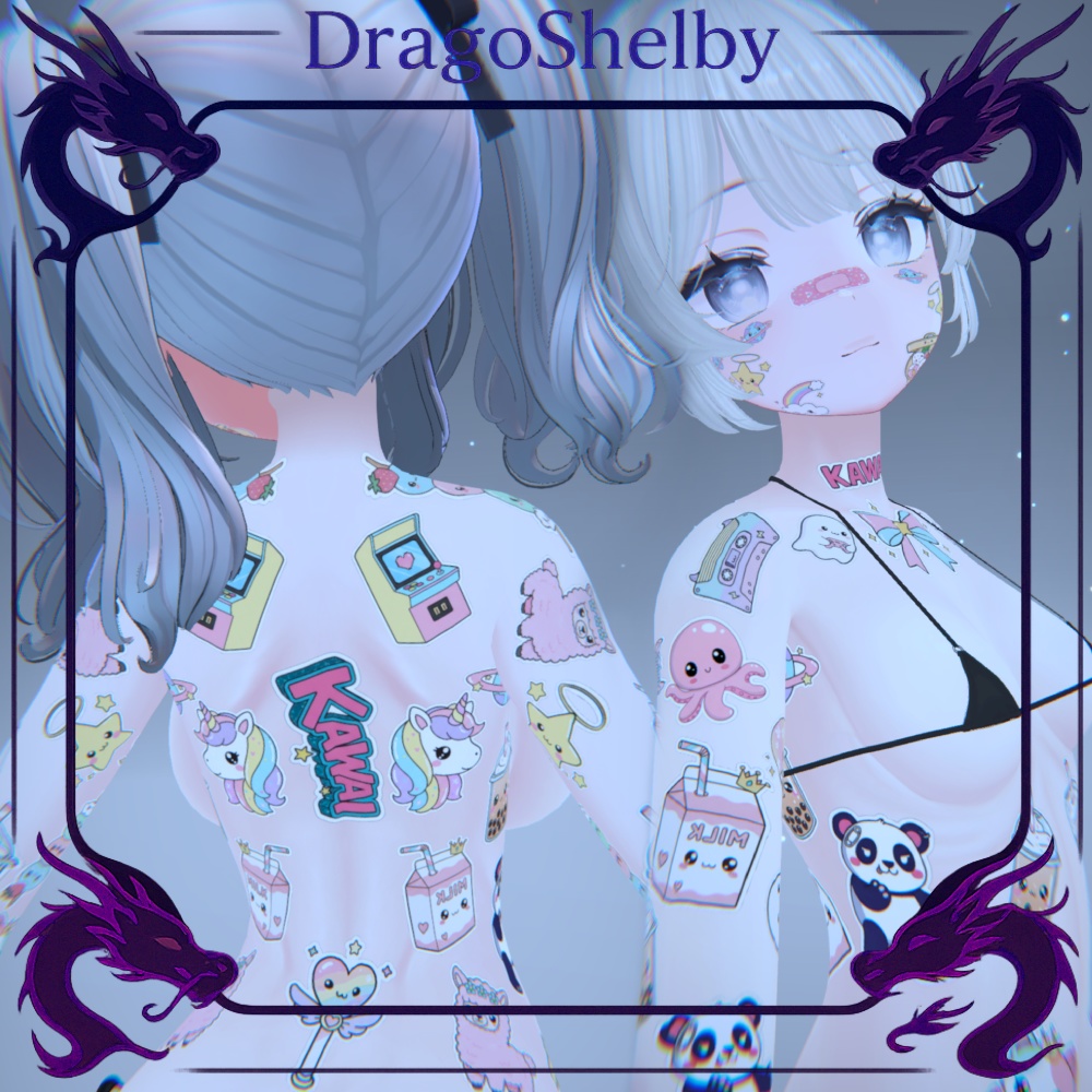 🍰Pastel Pop Stickers Pack / パステルポップステッカーパック🍰