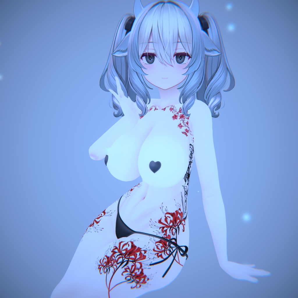 🌹Eternal Higanbana Tattoo Pack / 永遠の彼岸花タトゥーパック 🌹