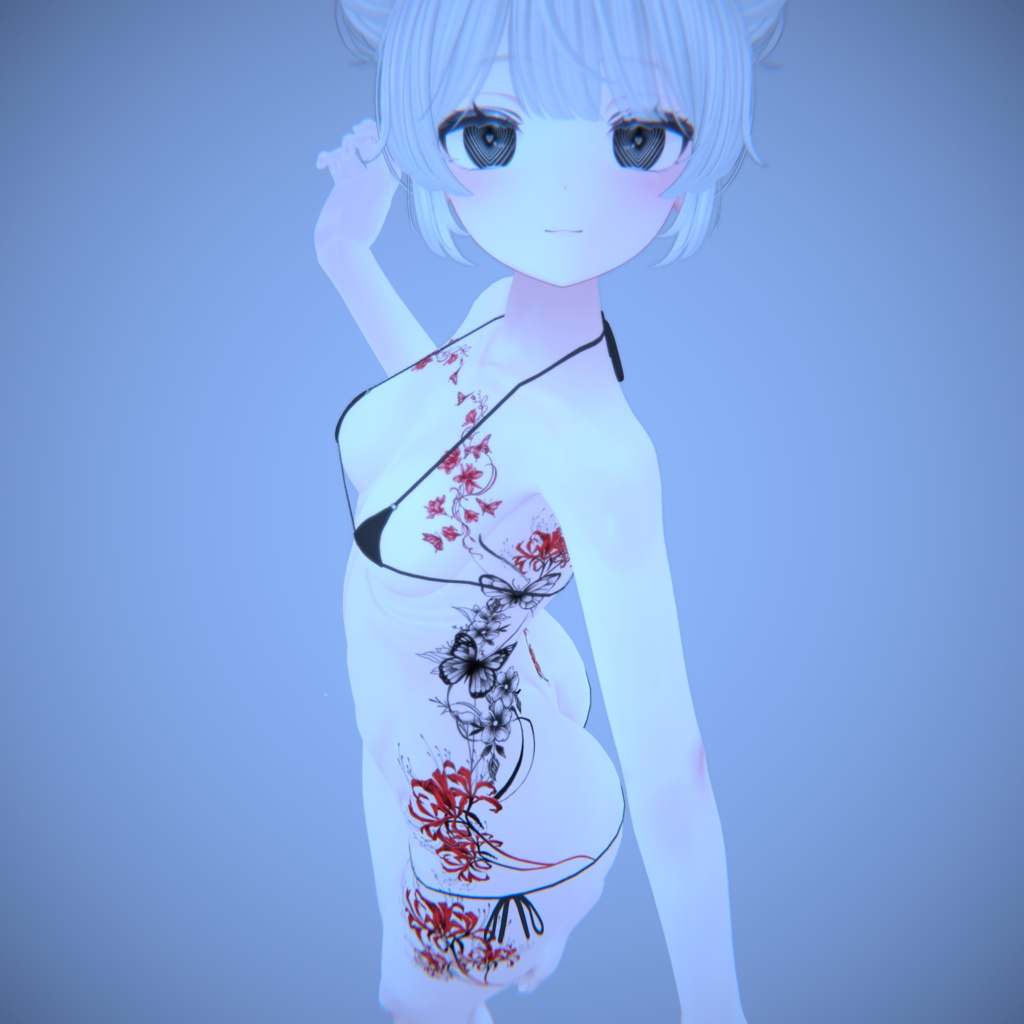 🌹Eternal Higanbana Tattoo Pack / 永遠の彼岸花タトゥーパック 🌹