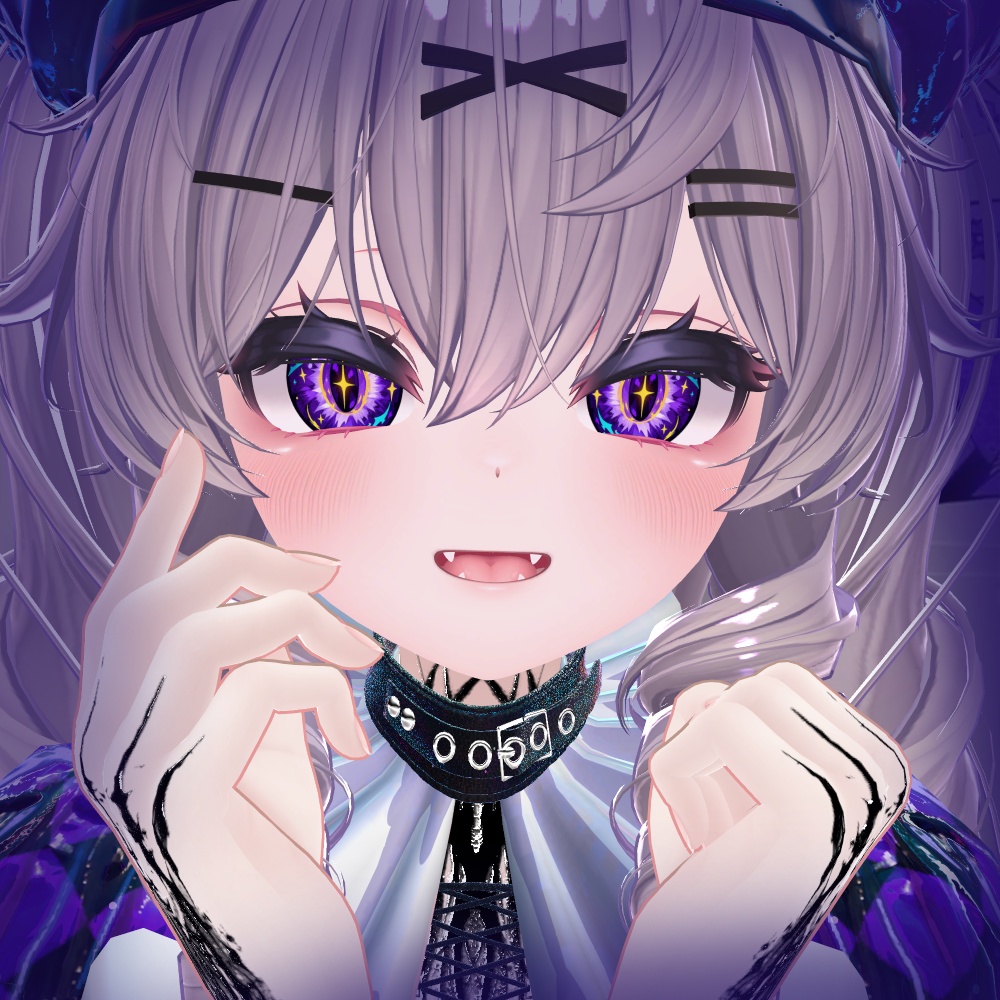 💜Starry Kiss — Eye Texture Pack for 14 Avatars/Starry Kiss — 14アバター対応アイテクスチャパック💜
