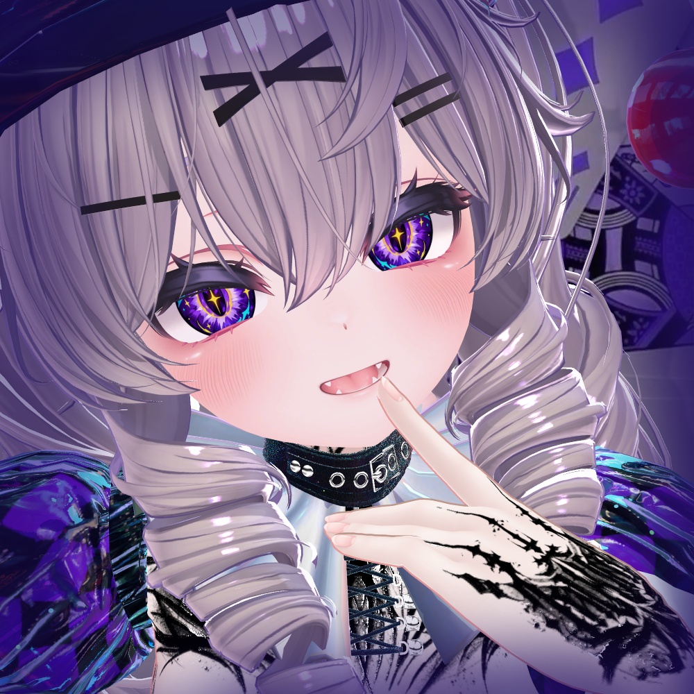 💜Starry Kiss — Eye Texture Pack for 14 Avatars/Starry Kiss — 14アバター対応アイテクスチャパック💜