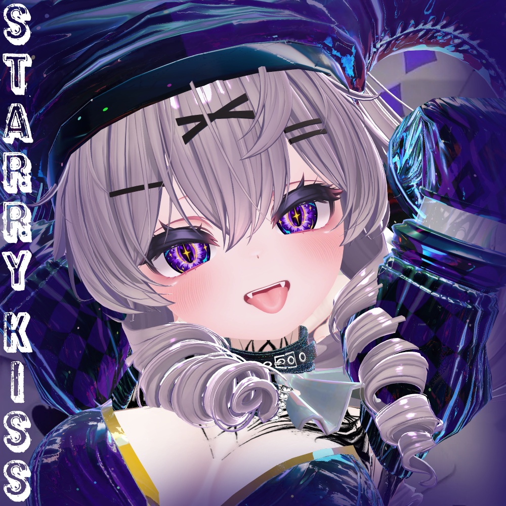 💜Starry Kiss — Eye Texture Pack for 14 Avatars/Starry Kiss — 14アバター対応アイテクスチャパック💜