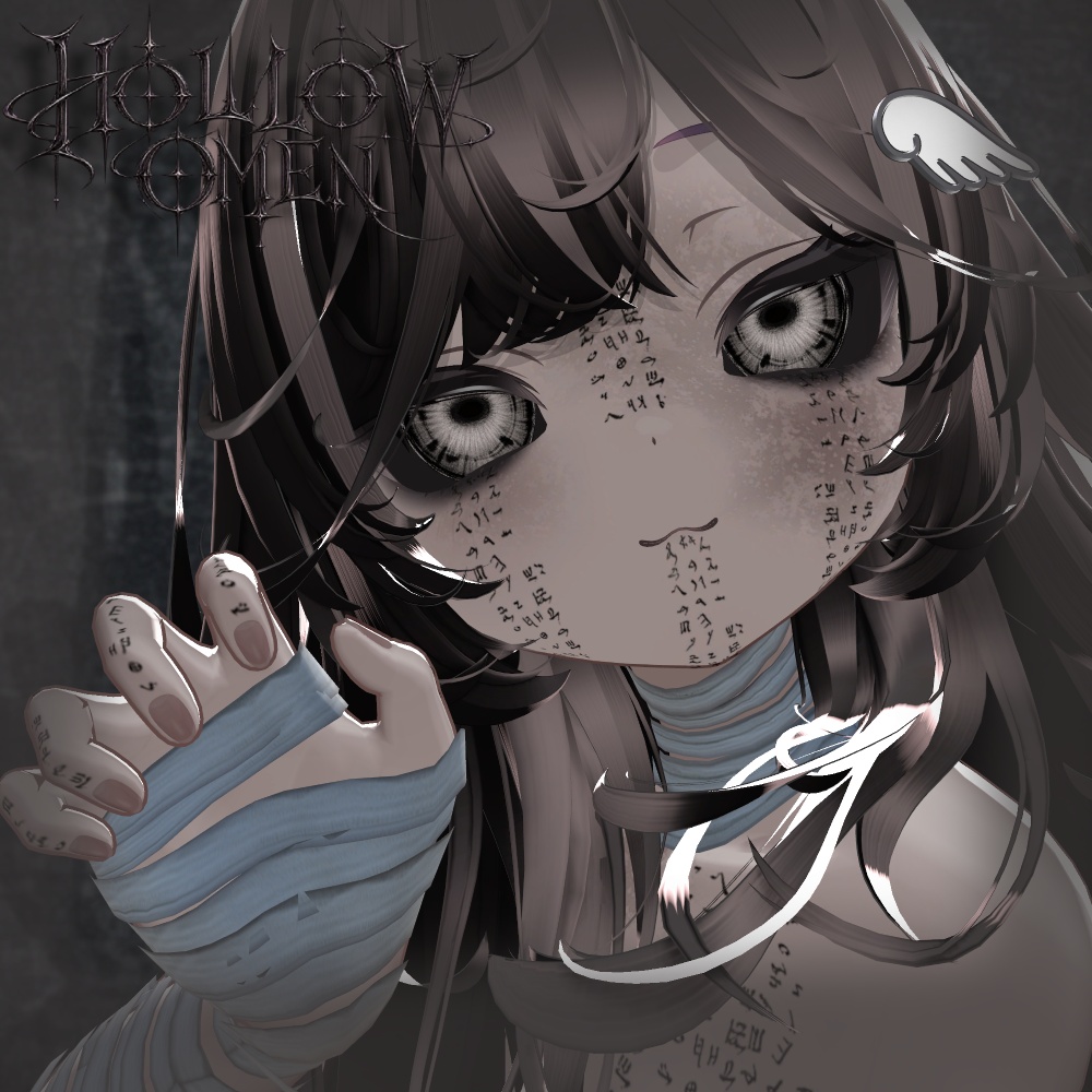 💀HOLLOW OMEN Texture Eyes Pack for 14 Avatars / HOLLOW OMEN 14アバター対応 アイテクスチャパック💀