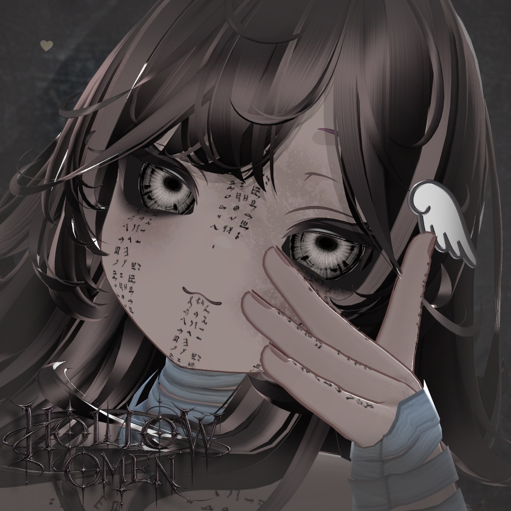 💀HOLLOW OMEN Texture Eyes Pack for 14 Avatars / HOLLOW OMEN 14アバター対応 アイテクスチャパック💀