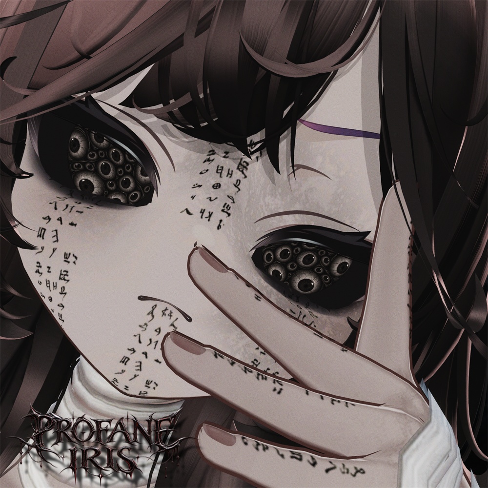 👁️Profane Eyes – Halloween Eye Texture Pack for 14 Avatars/Profane Eyes – ハロウィン向けアイテクスチャパック(14アバター対応)👁️