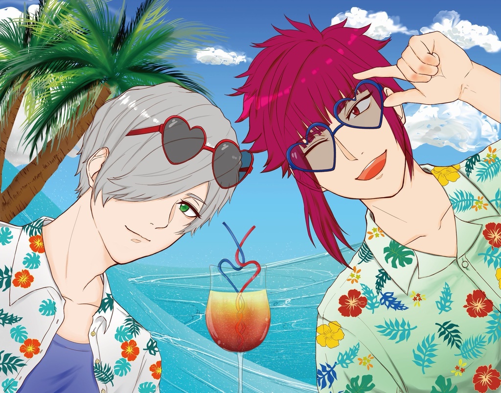 ドキッ！うちら真夏のパリピじゃんうちわ