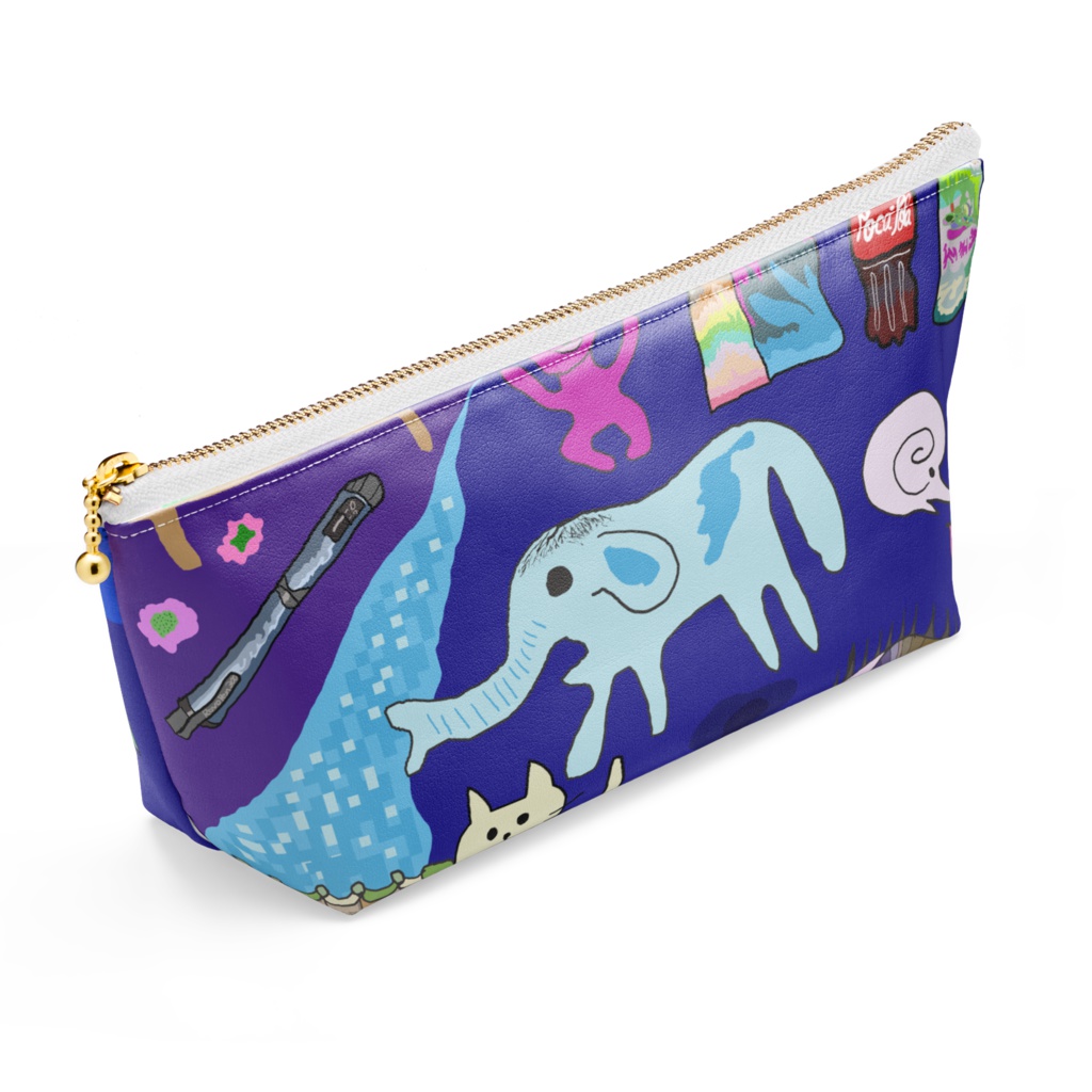 おねこさんとUSA(うさ)の国 ポーチ