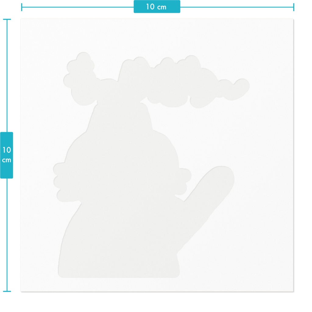おねこさん「もっけだの〜」ステッカー
