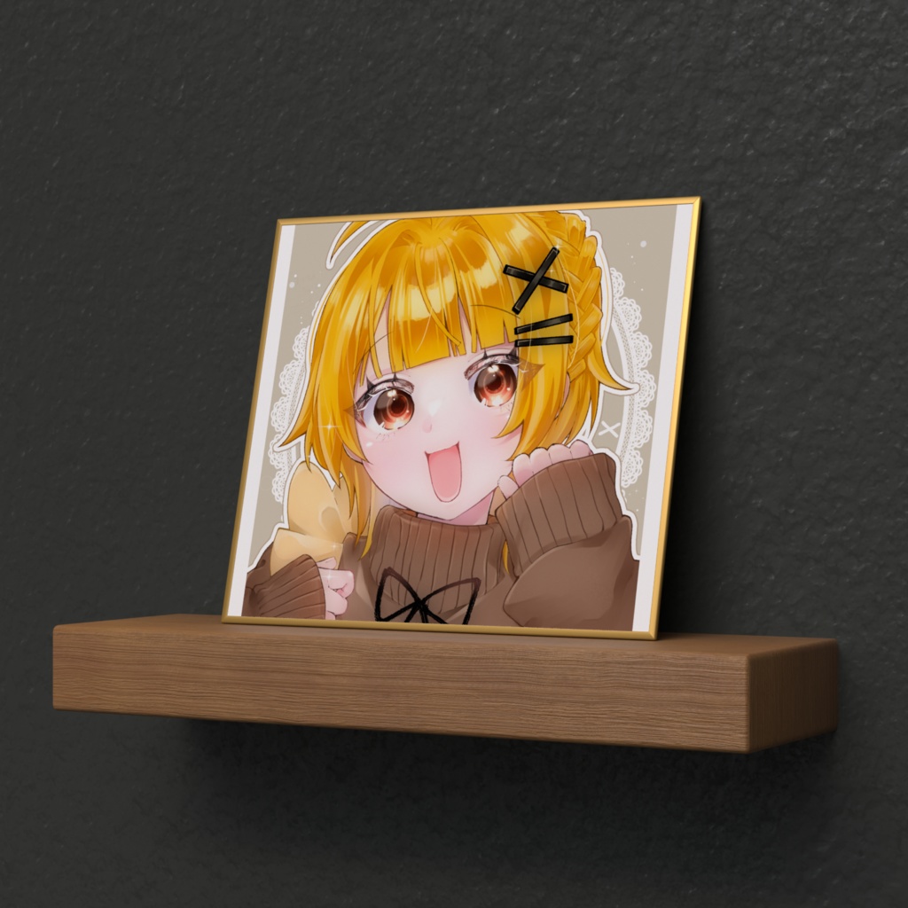 美少女の色紙だぜ