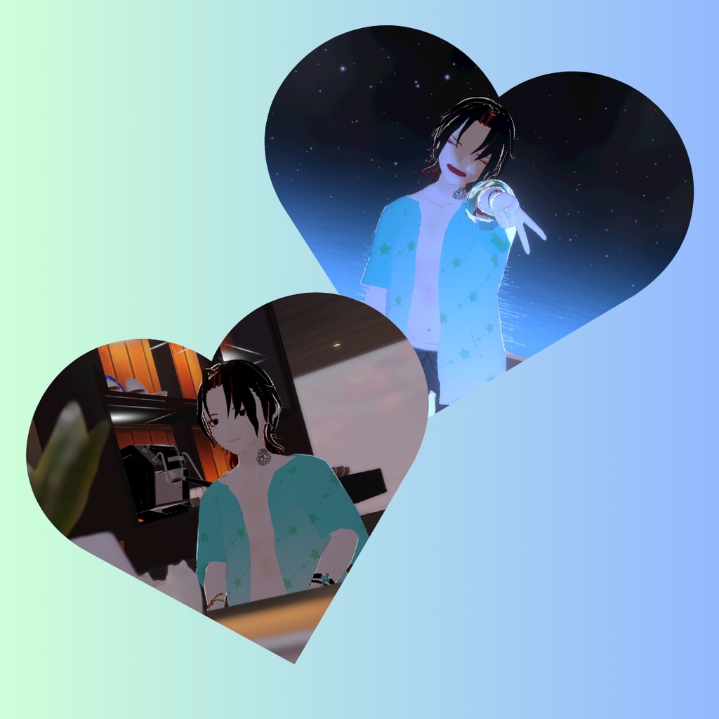 Vroid メンズ水着 swimwear summerwear