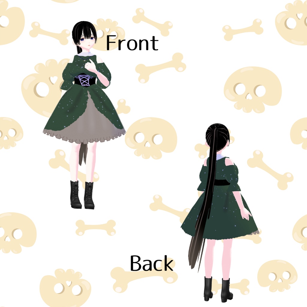 ゴシックワンピース ハロウィン衣装