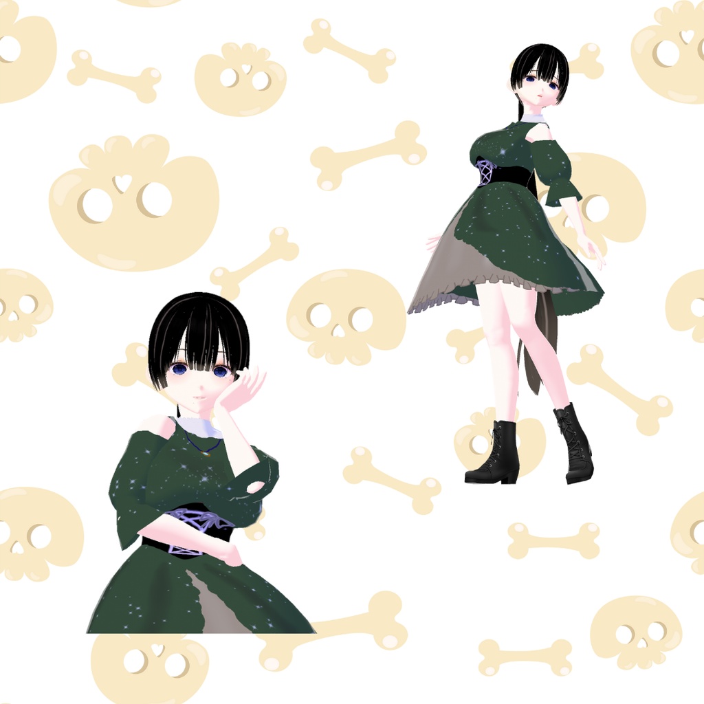 ゴシックワンピース ハロウィン衣装