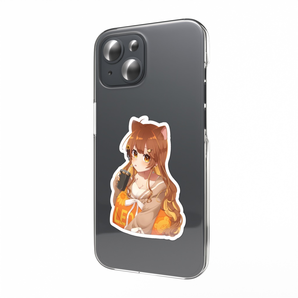 れおちゃスマホ用ステッカー