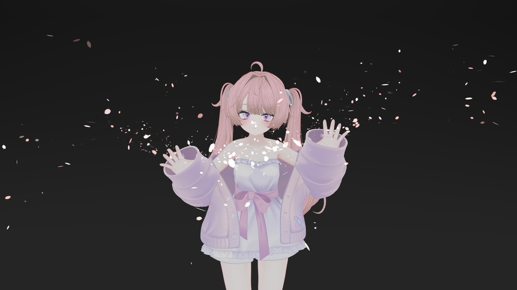 Sakura Particle 桜パーティクル【VRChat想定/MA対応】