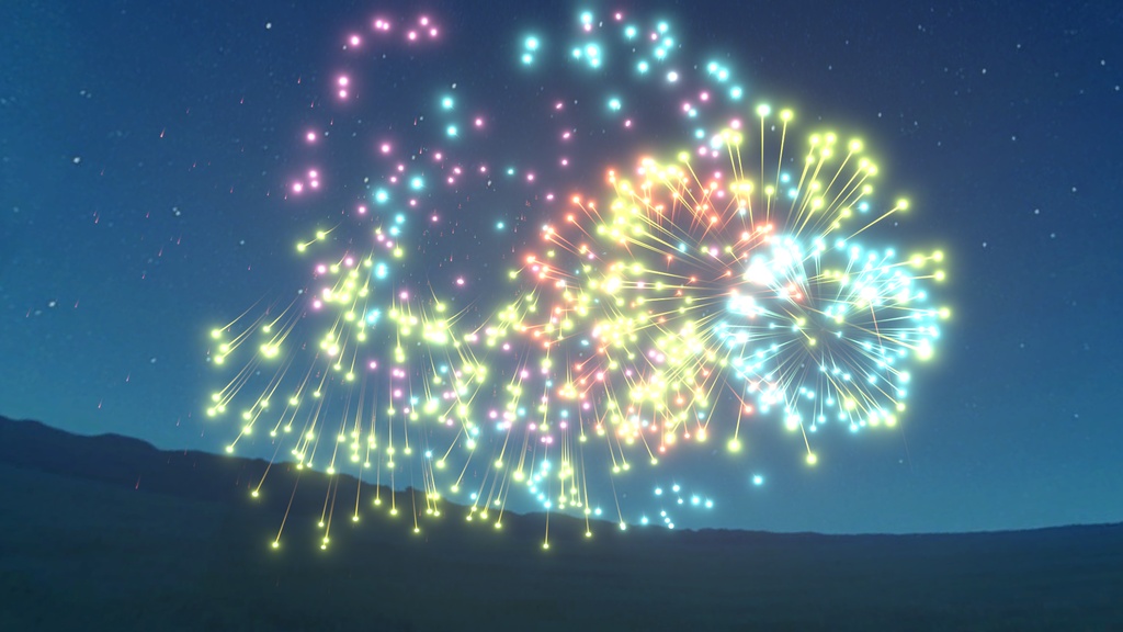 【VRChat】ワールド向け花火シェーダー