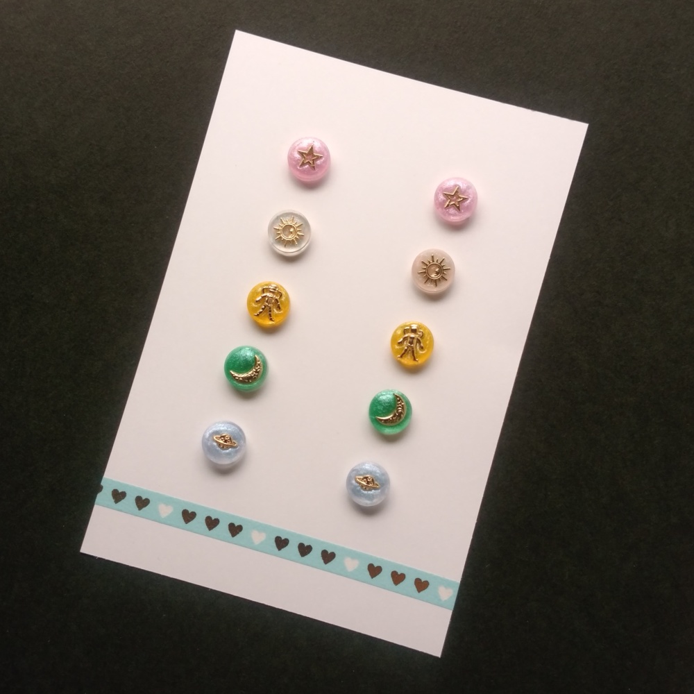 レジントークン「カラフルスペース」RK001