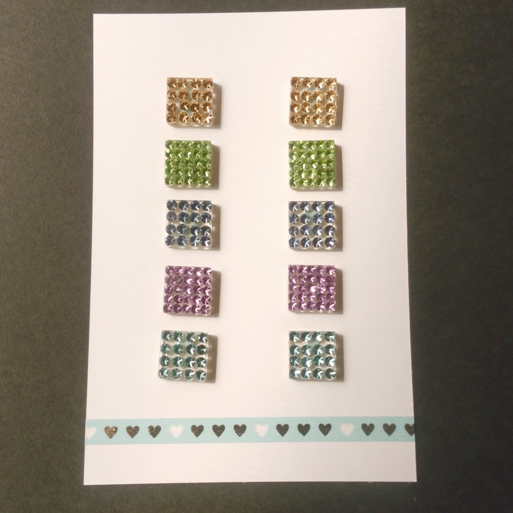 レジントークン「ゴージャススクエア」RK003