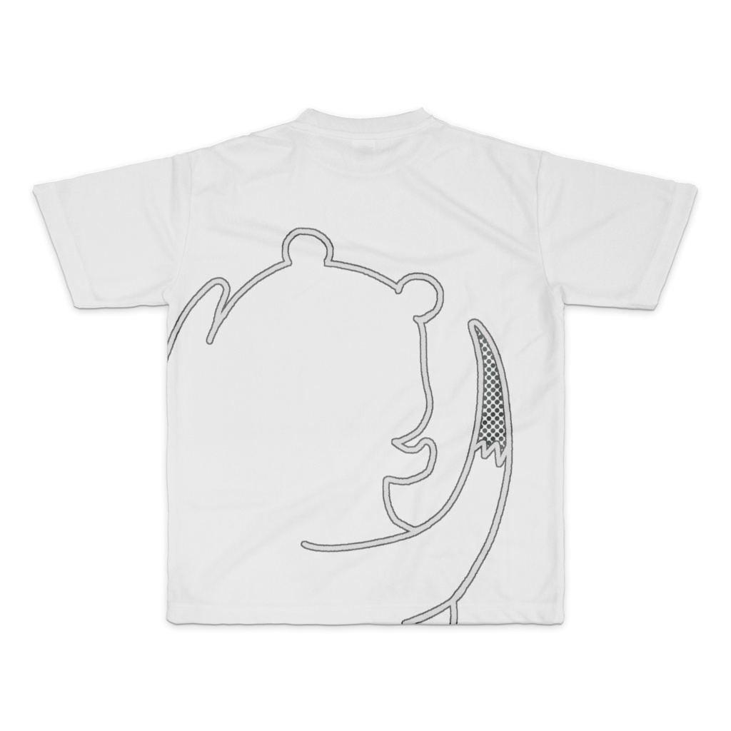 おこじょさんTシャツ(両面)
