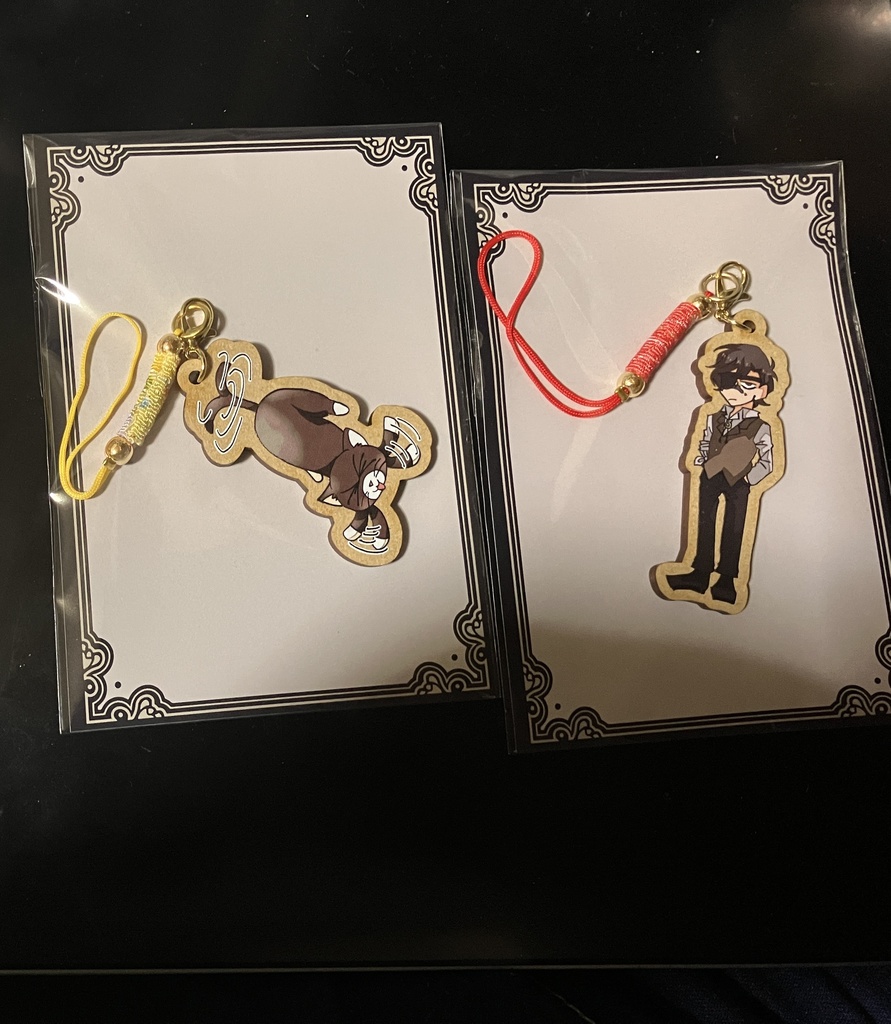 ウッドキーホルダー【空想昭和物語てんでばらばら】