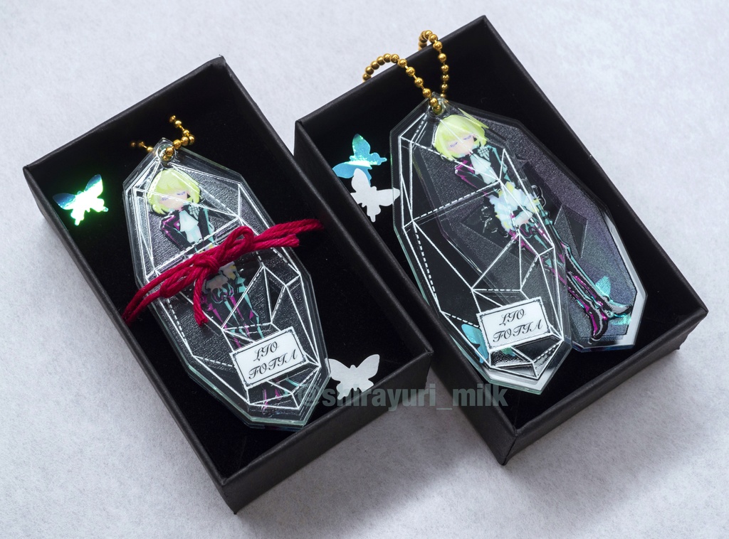 リオ・フォーティア 氷の標本風アクリルキーホルダー