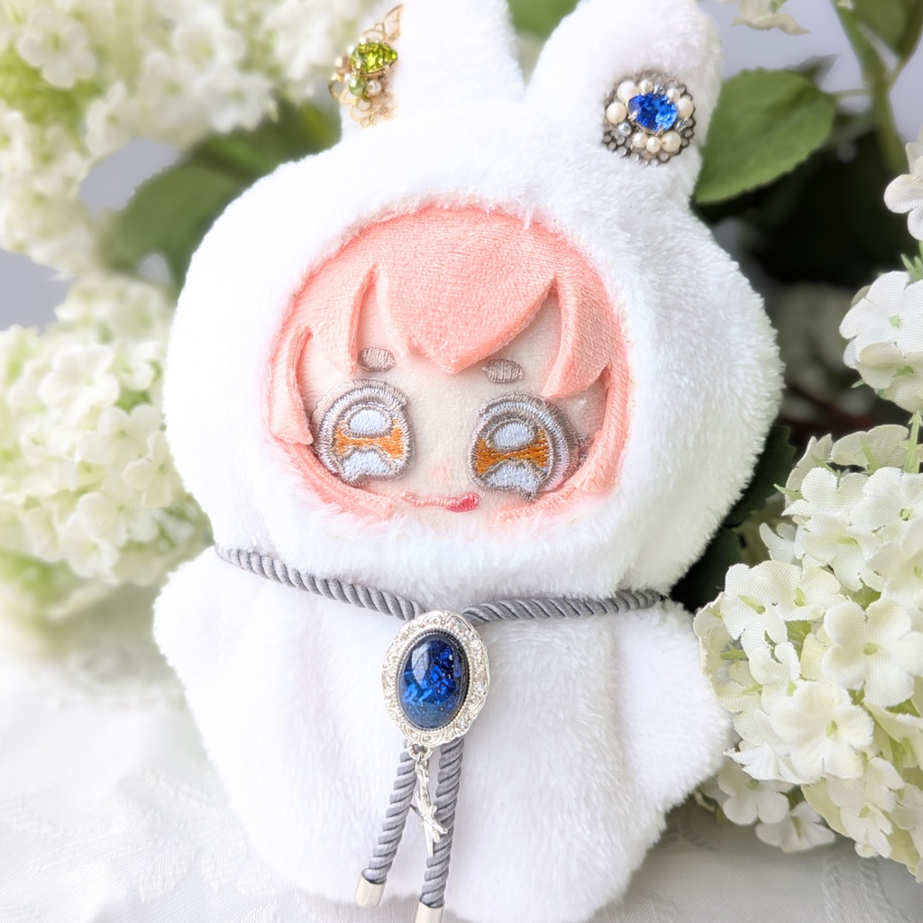 【ぬい用】ドラゴンブレスのループタイ「星浮かぶ海」
