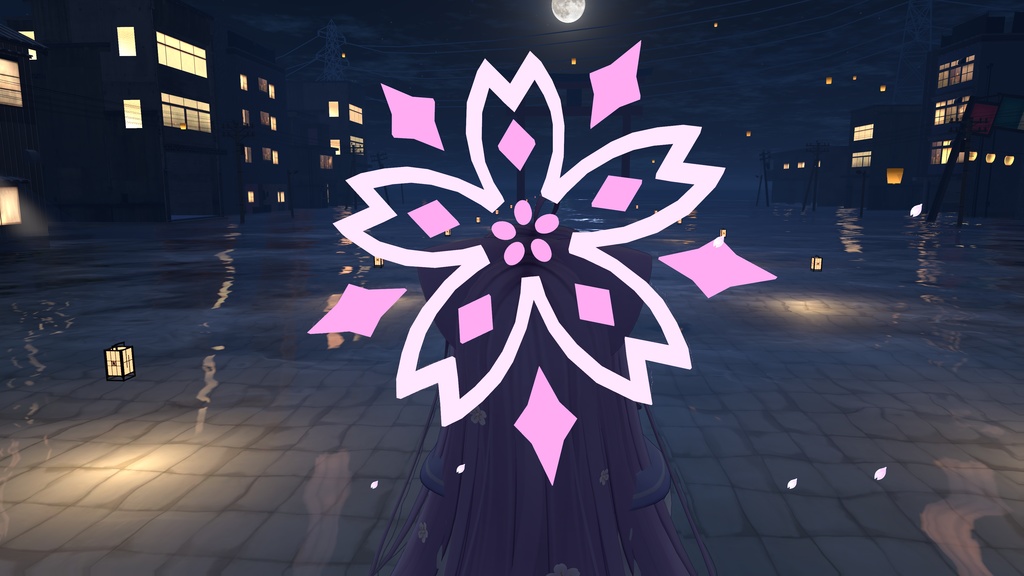 ブルアカ ヘイロー 百鬼夜行連合学院 「ツクヨ」