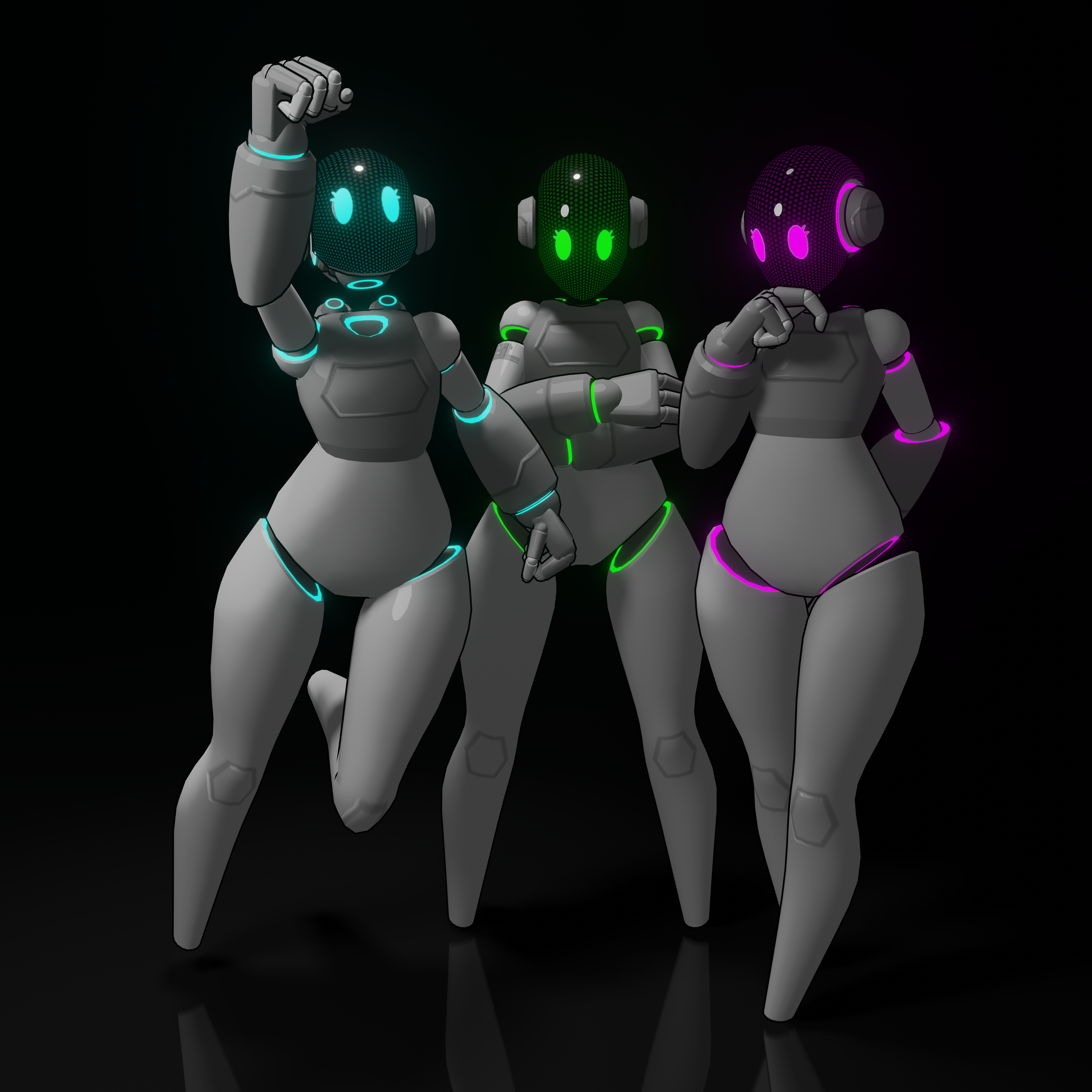 NeoBit [Avatar] [Original] [VRChat] - CHIMERIC SYSTEMS - BOOTH
