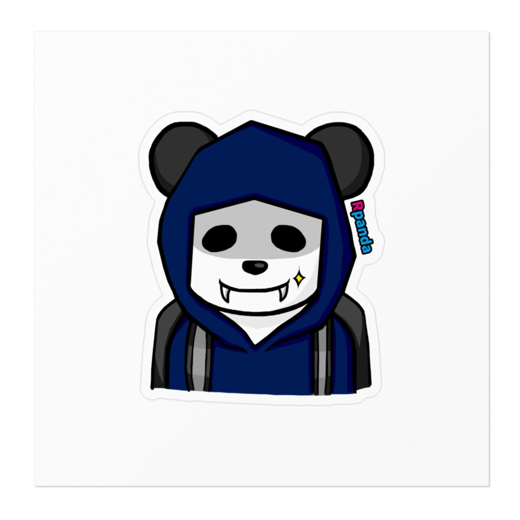 R-panda ステッカー
