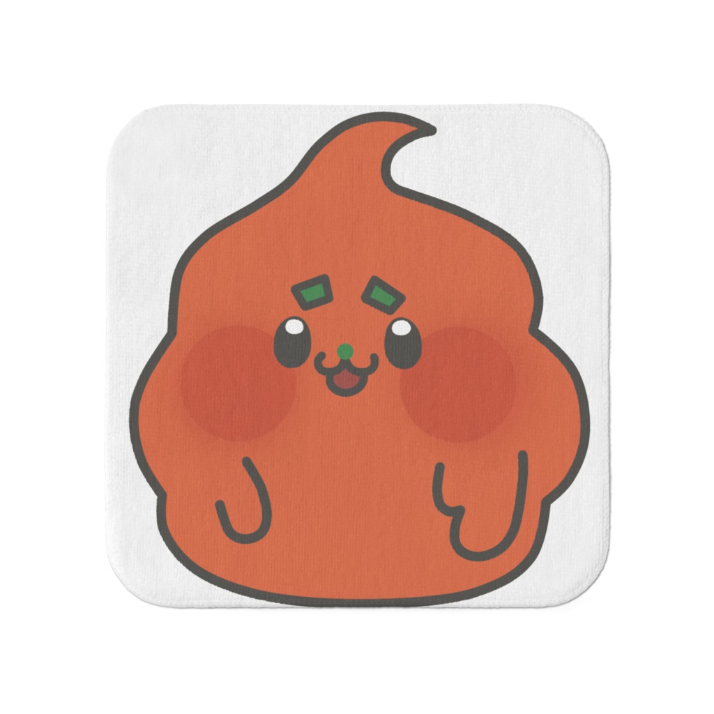 うんちのついたタオル