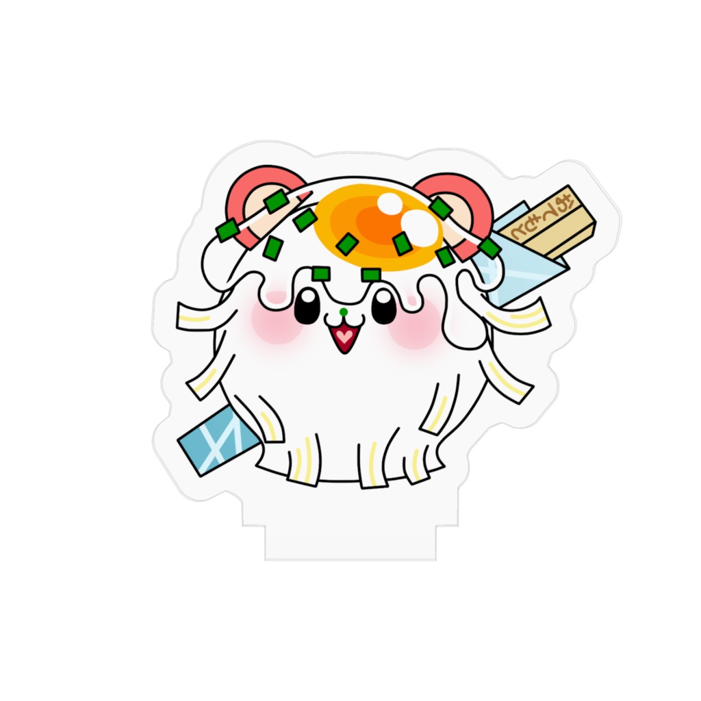 うどんツキミアクリルフィギュア