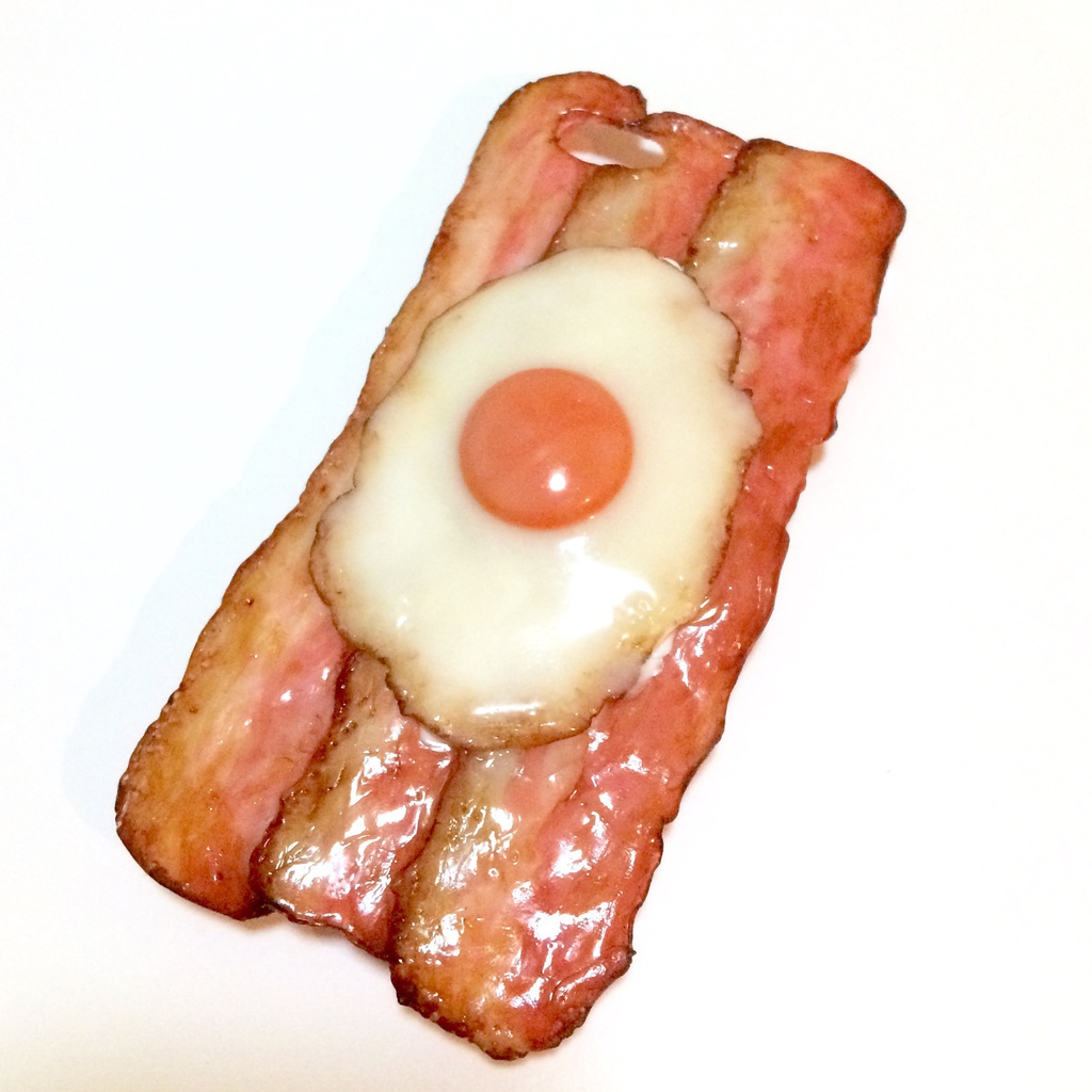 こんがりベーコンエッグiPhoneケース