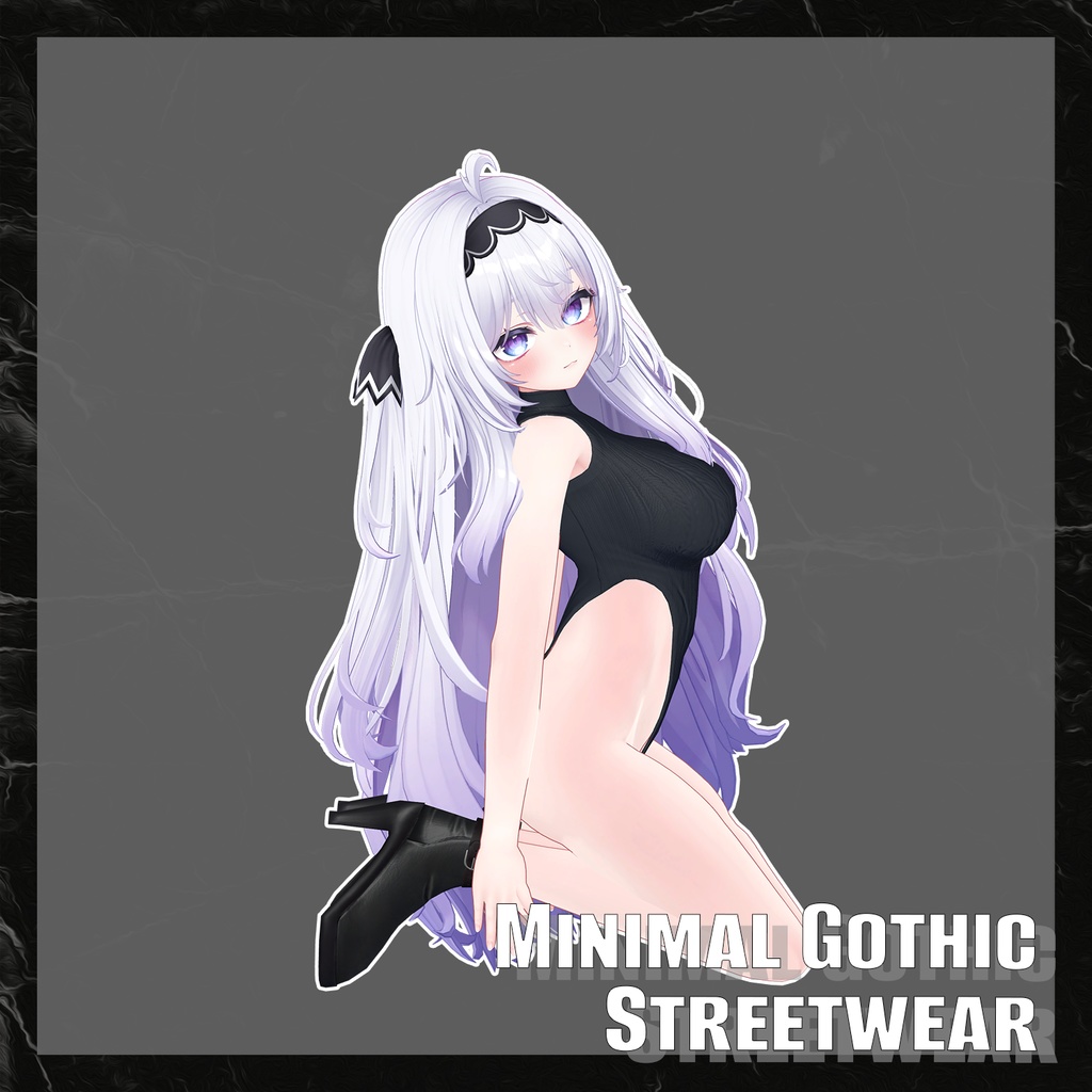 Minimal Godthic Streetwear 『3アバター対応』