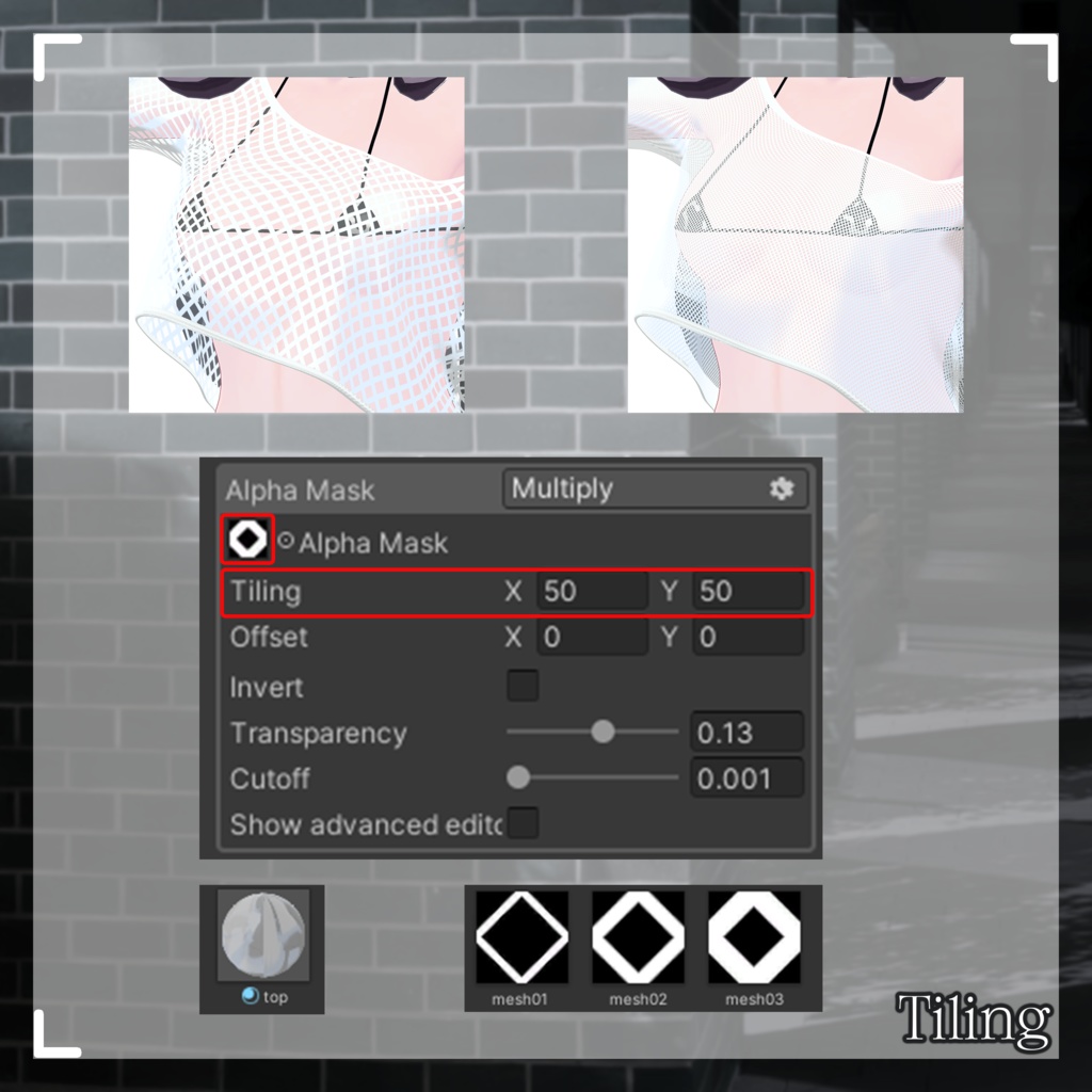 ブラッシュベール(Blush Veil)『8アバター対応』