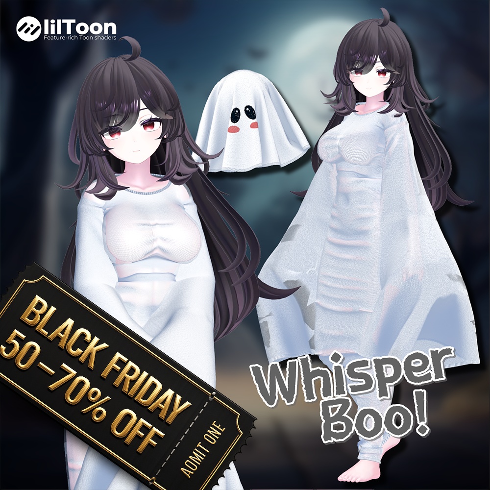  Whisper Boo! 『7アバター対応』