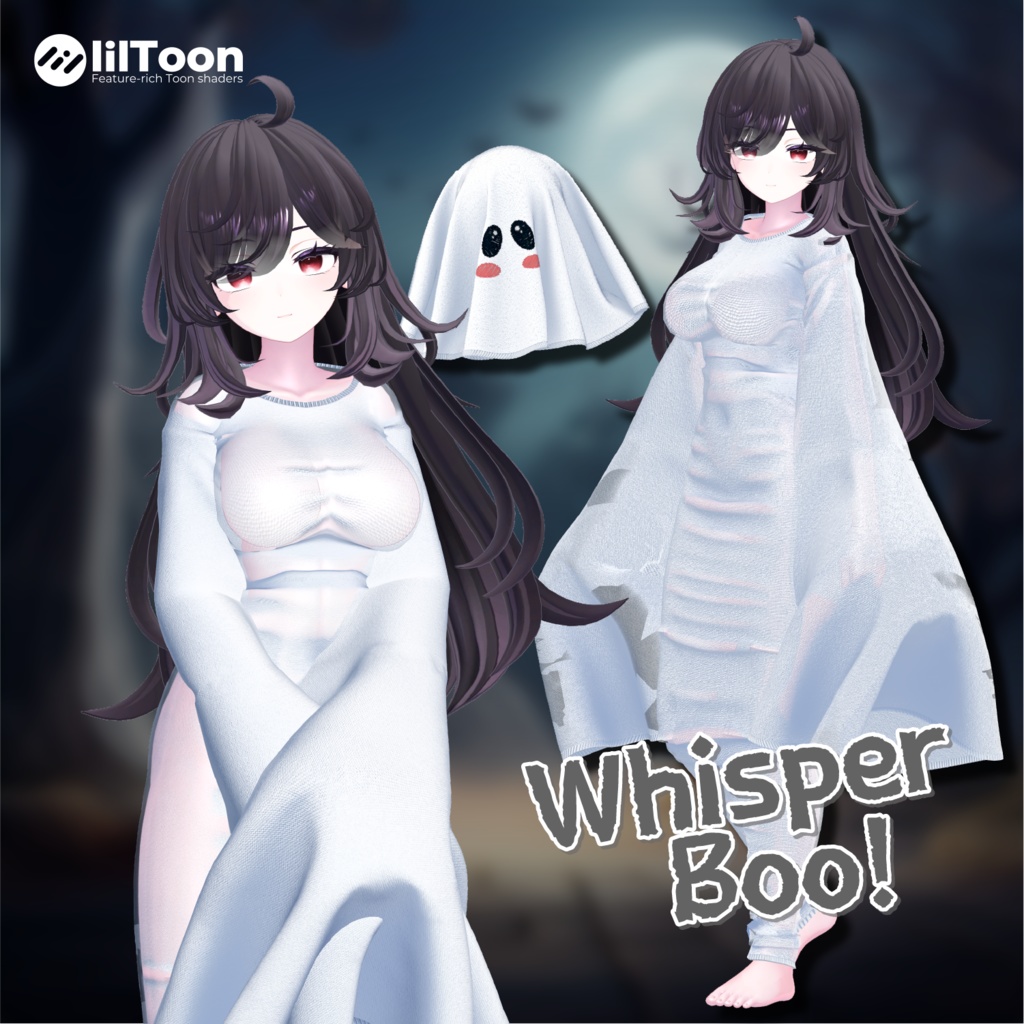 🎉『SALE』🎉 Whisper Boo! 『7アバター対応』