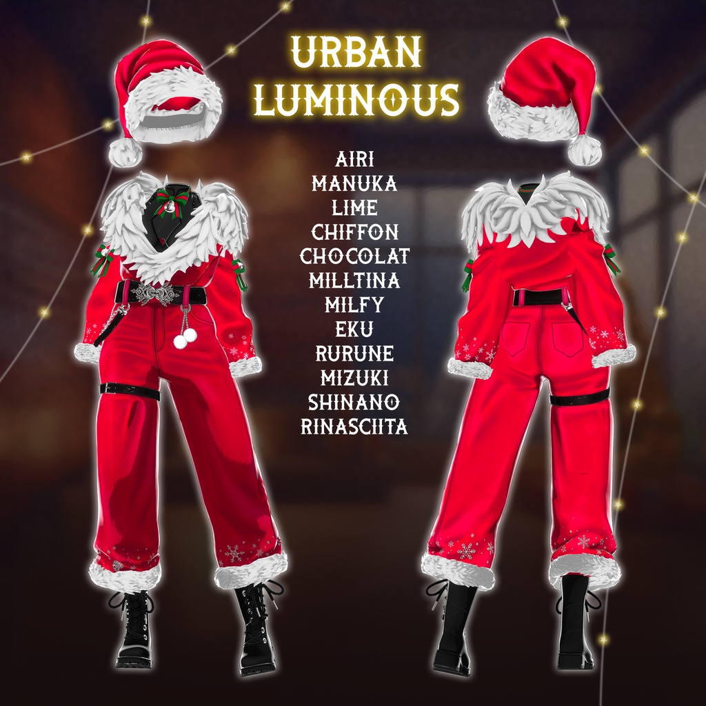 🎉『50% SALE』🎉URBAN LUMINOUS 『12アバター対応』