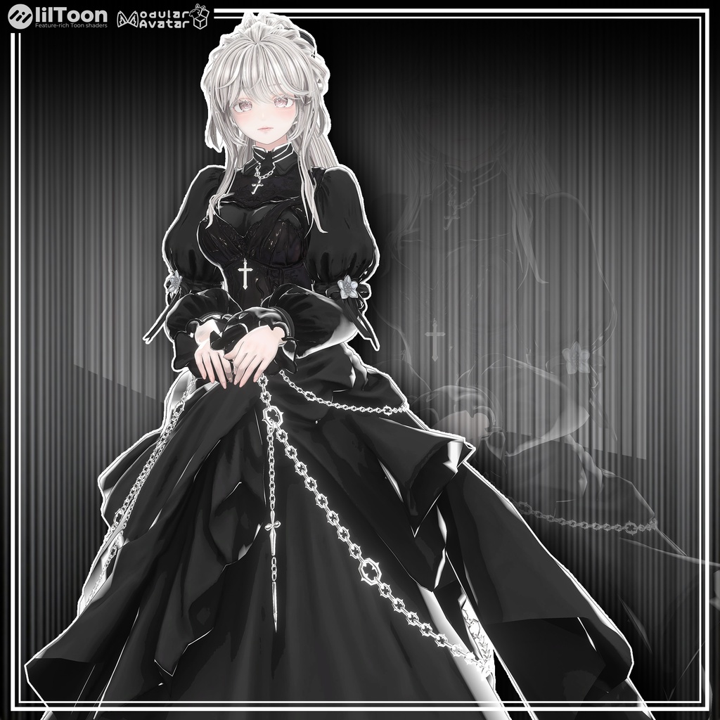 🎉『20% SALE』🎉PALE TRACE HAIR 『16アバター対応』