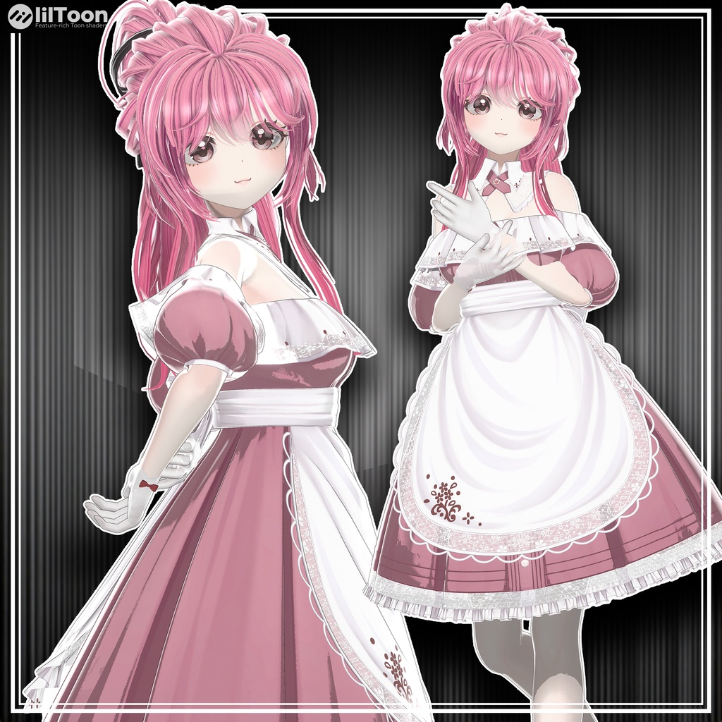 🎉『20% SALE』🎉PALE TRACE HAIR 『16アバター対応』