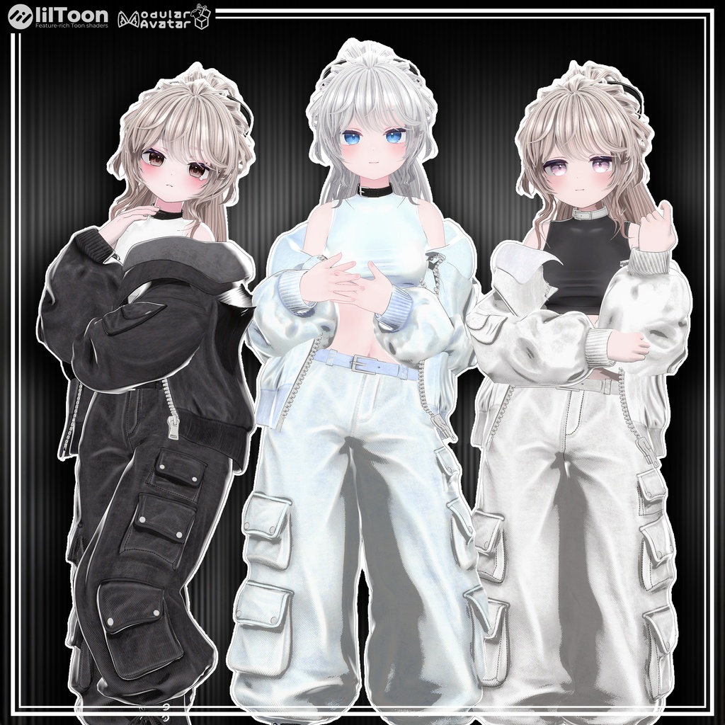 🎉『20% SALE』🎉PALE TRACE HAIR 『16アバター対応』