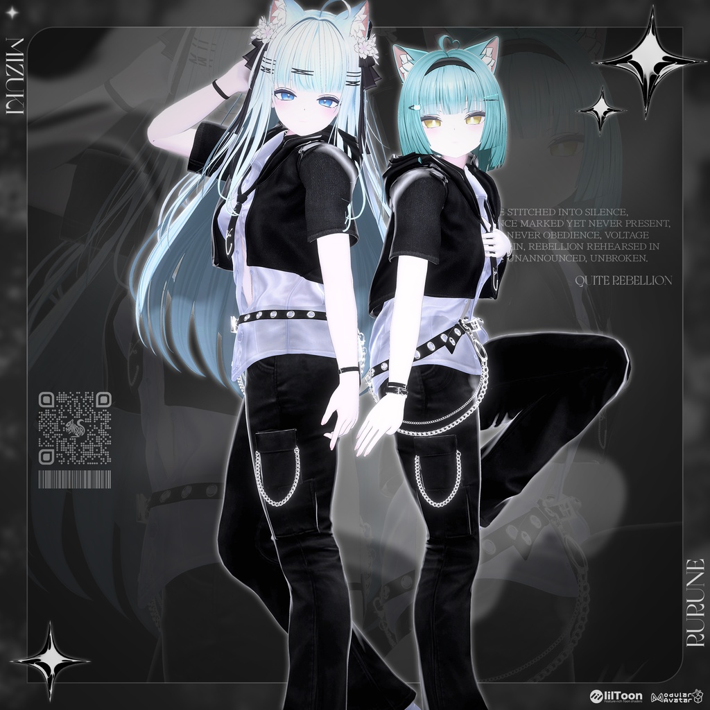 🎉『50% SALE』🎉Quiet Rebellion『15アバター対応』