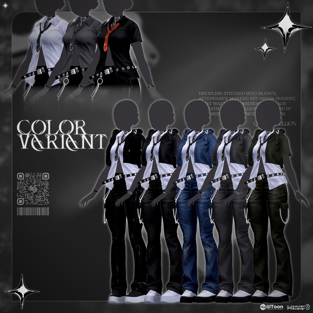 🎉『50% SALE』🎉Quiet Rebellion『15アバター対応』