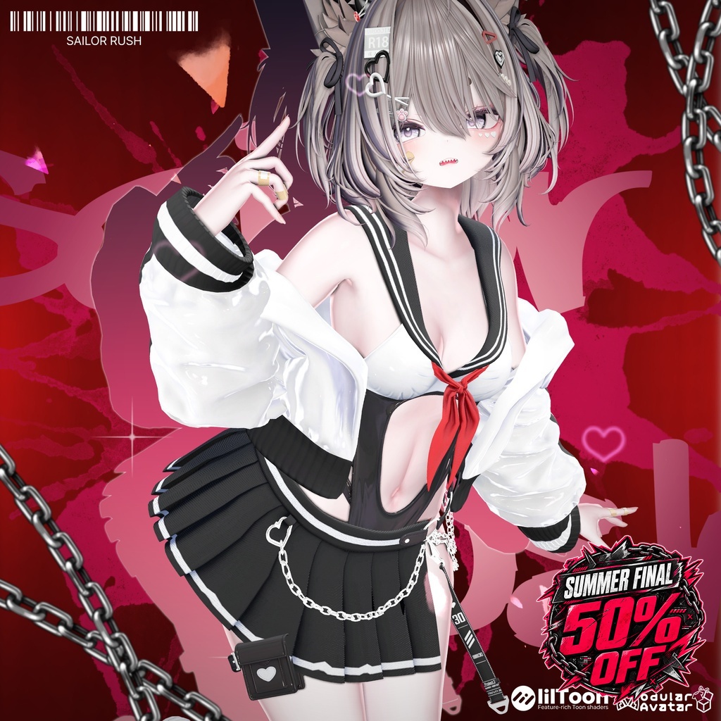 🎉50%OFF🎉Sailor Rush『15アバター対応』