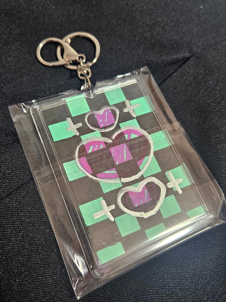 はめパチキーホルダー①